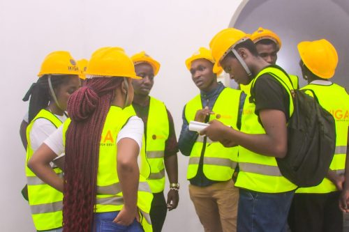 Construction Management students during practical training