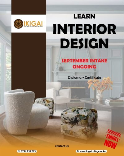 interior design September intake
