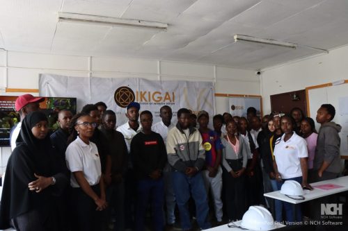 some construction management students and tutors at Ikigai during the September Intake Orientation